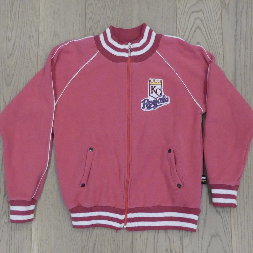 Kansas City Royals Pink Women's Medium Zip-Up Sweatshirt